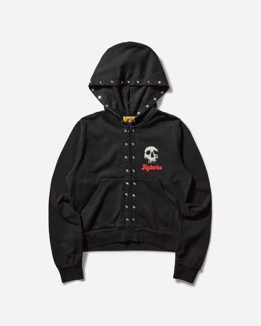 Hysteric Glamour Women S Skull Berry Zip Hoodie in Black | Lyst