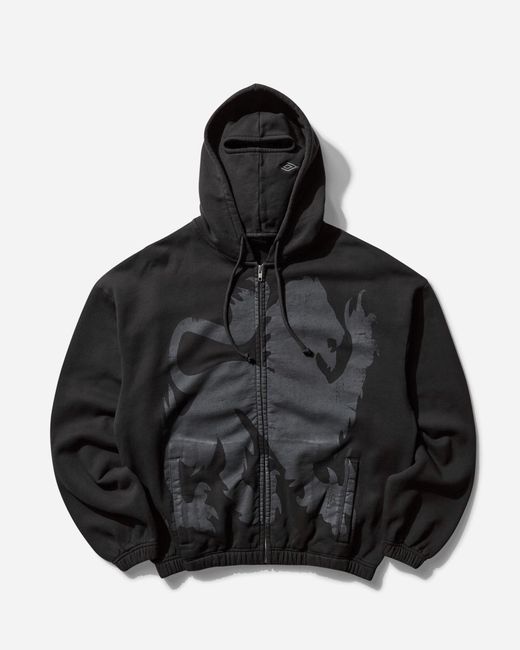 【umbro×fekete】gathered hoodie vest umbro×fekete】gathered hoodie vest / ギャザーフーディーベスト