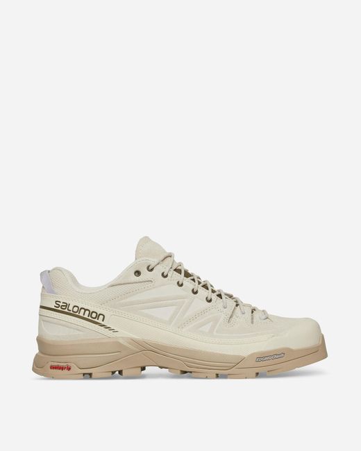 Salomon White X-Alp Ltr Sneakers Almond Milk Pepper for men