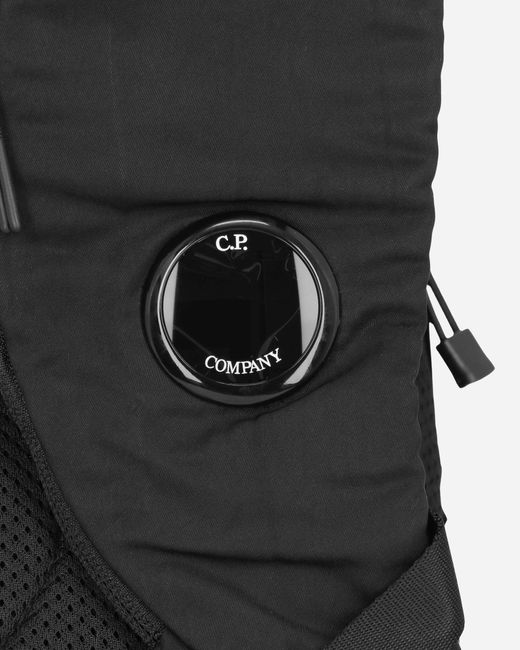 C P Company White Nylon B Crossbody Rucksack for men