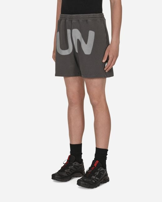 SLAM JAM Black Boxy Shorts for men
