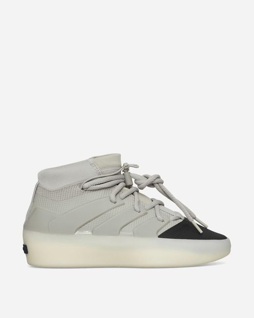 Adidas Gray Fear Of God Athletics I Basketball Sesame / Carbon for men