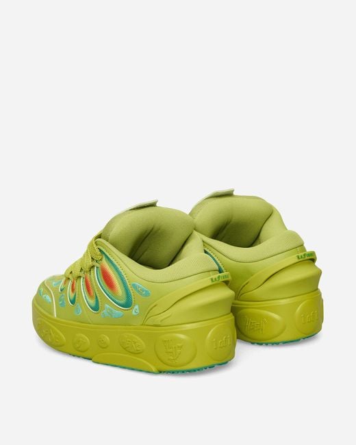 PUMA Yellow Lamelo Ball Lafrancé Heatmap Sneakers Sea Kelp / Jade Frost for men