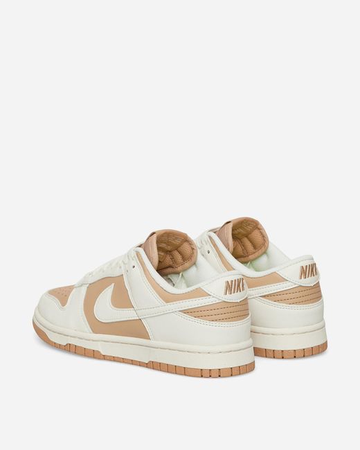 Nike White Wmns Dunk Low Next Nature Sneakers Hemp