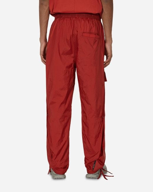 Converse Red A-cold-wall* Reversible Gale Pants Rust for men