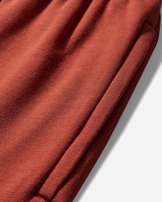 Nike Red Men S Wool Classics Open Hem Fleece Pants Mars Stone for men