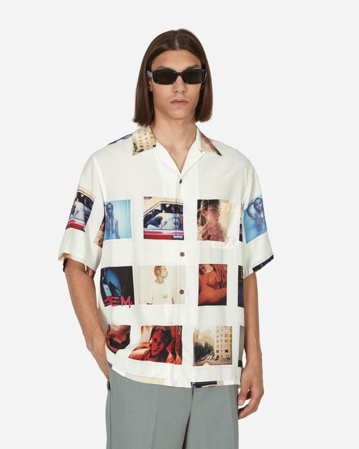 Wacko Maria White Davide Sorrenti Hawaiian Shirt (type-1) Multicolor for men