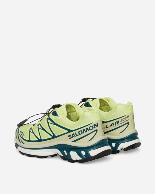 Salomon Green Xt-6 Sneakers Sunny Lime / Southern Moss for men