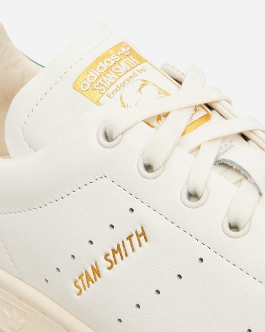 Adidas White Stan Smith Lux Sneakers Cloud / Cream for men