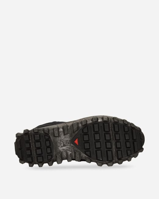 Salomon Black Snowclog Corduroy Sneakers for men