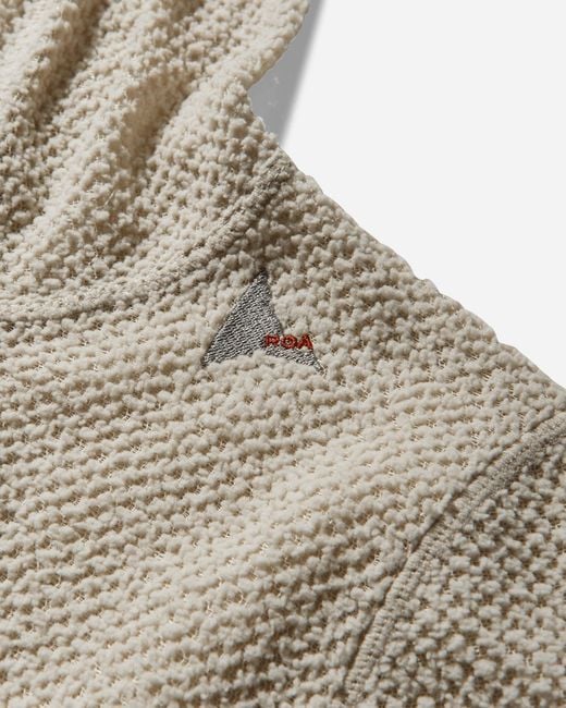 Roa Natural S Awi Thermal Zip-Up Baby Hoodie Dirty
