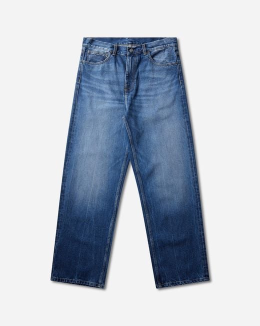 Carhartt Blue S Payson Pants (Marble Used Wash) for men