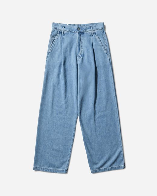 Dries Van Noten Blue Men S Pleated Jeans Light for men