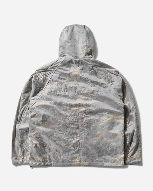 THUG CLUB Gray Men S Clouded Wind Soldier Jacket for men