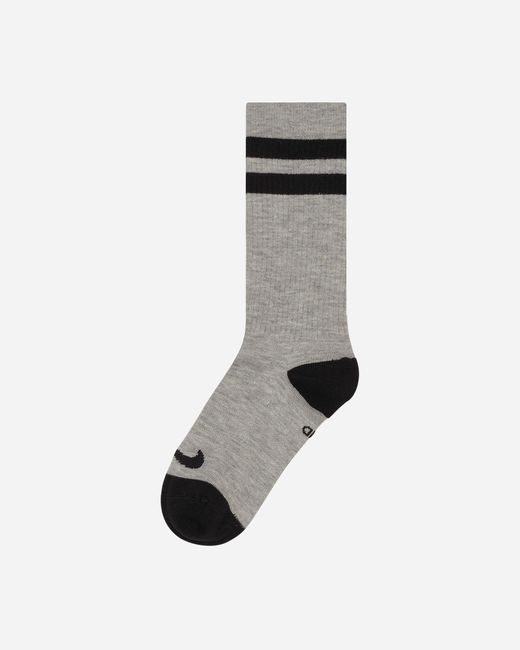 Nike Black Everyday Essentials Crew Socks Multicolor Grey / for men