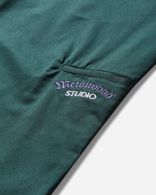 METALWOOD STUDIO Green Men S Medieval Work Pants for men