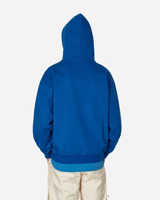 Rassvet (PACCBET) Blue Big Logo Hooded Sweatshirt for men