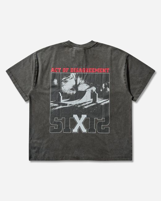 Vans Gray Act Of Disagreement Ramp T-shirt Raven for men
