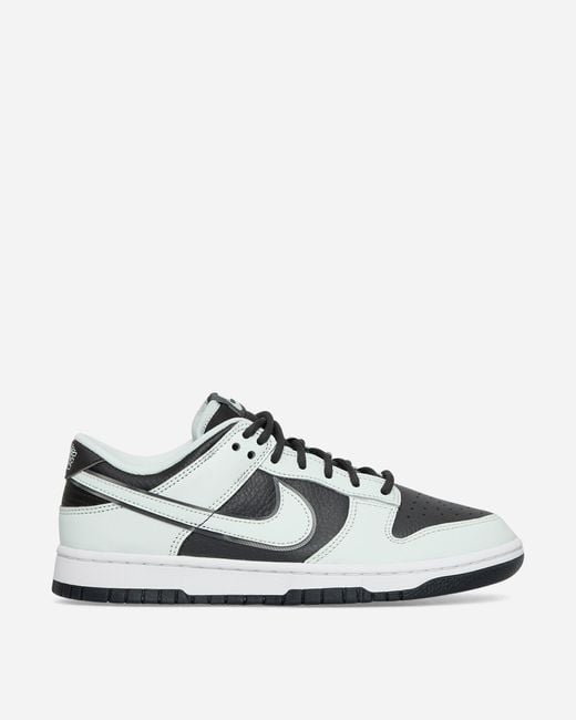 Nike White Dunk Low Retro Premium Sneakers Dark Smoke Barely for men