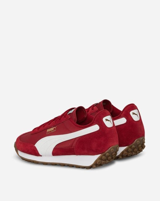 PUMA Red Easy Rider Vintage Sneakers Intense for men