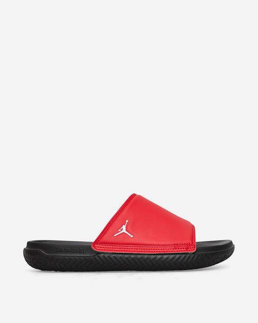 Nike Jordan Play Slides Red / Black / White for men