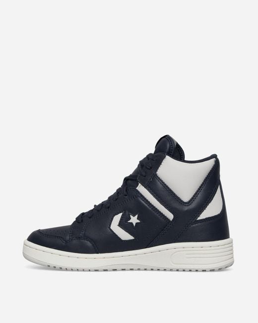 Converse Blue Weapon Mid Sneakers Obsidian for men