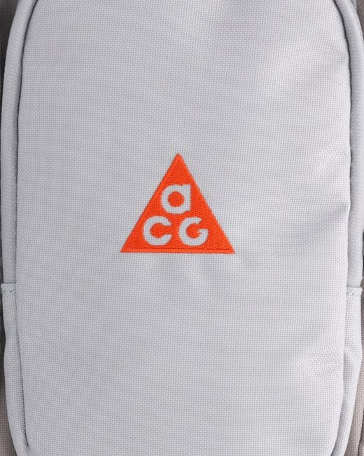Nike Gray Acg Daymax Crossbody Bag College Grey / Grey Fog / Safety Orange for men