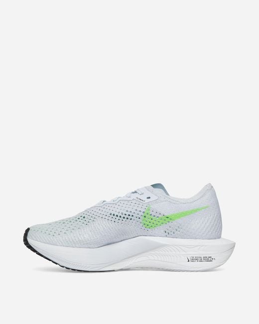 Nike Zoomx Vaporfly Next% 3 Sneakers Football Grey / Racer Blue for men