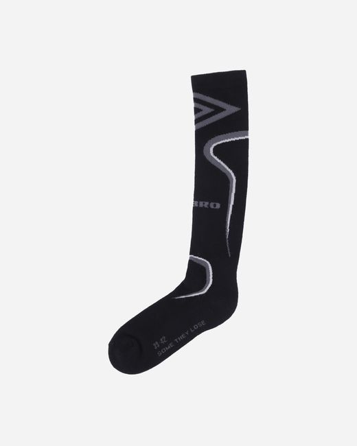Umbro Black Knee High Socks for men