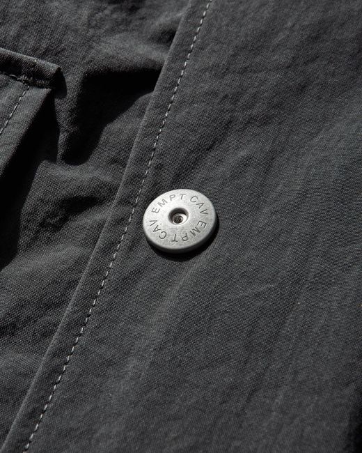 Cav Empt Black Reflect Tape Watch Jacket for men