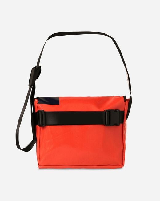 Freitag F14 Dexter Slim Messenger Bag Red / Blue for men