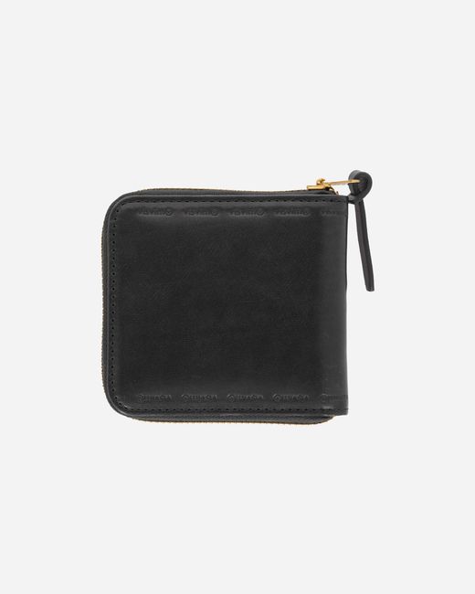 Visvim Black Leather Bi-Fold Wallet for men