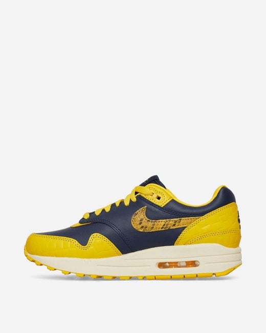 Nike Yellow Wmns Air Max 1 Co.jp Head To Head Sneakers Midnight Navy / Varsity Maize