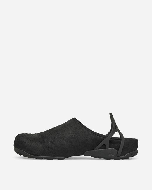 Roa Black Fedaia Sherpa Mules for men
