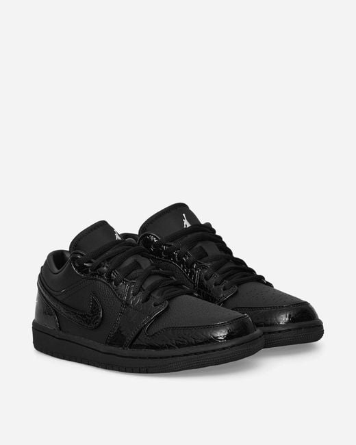 Nike Black Wmns Air Jordan 1 Low Se Sneakers