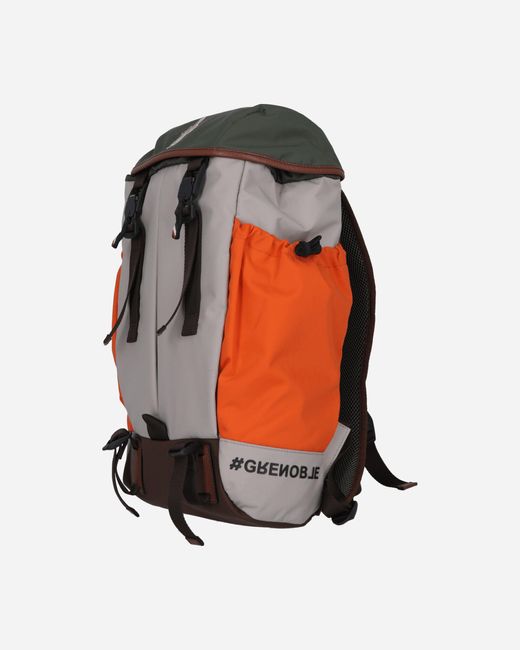 3 MONCLER GRENOBLE Natural Day-namic Backpack / Green / Orange for men