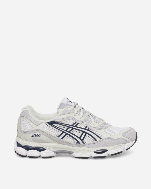 Asics White Gel-Nyc Sneakers Midnight for men