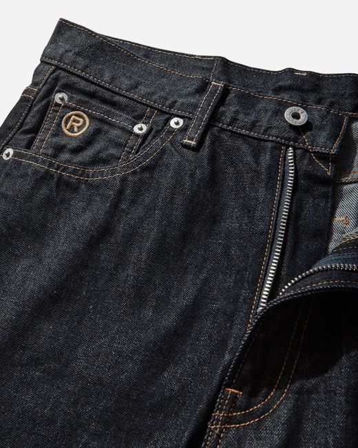 A Bathing Ape Blue S Ape Head Denim Pants for men
