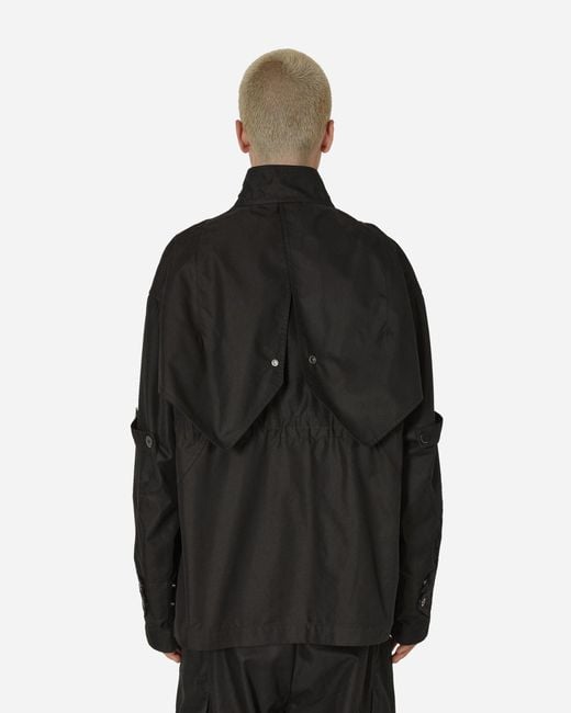 ジャケット・アウター Kiko meno jacket Kiko Kostadinov Black Meno Jacket Kiko Kostadinov