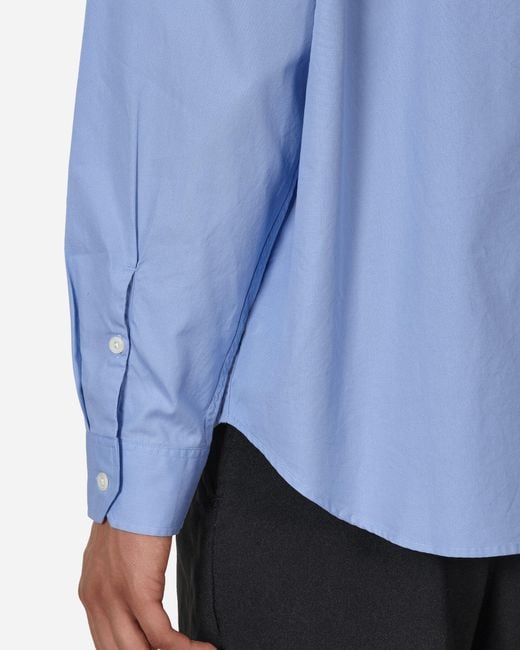 mfpen Blue Generous Shirt Oxford for men