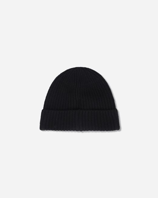 Stone Island Black Light Rws Geelong Wool Beanie for men