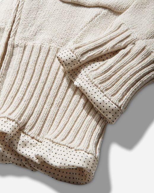 Undercover White Women S Zip Cardigan Off