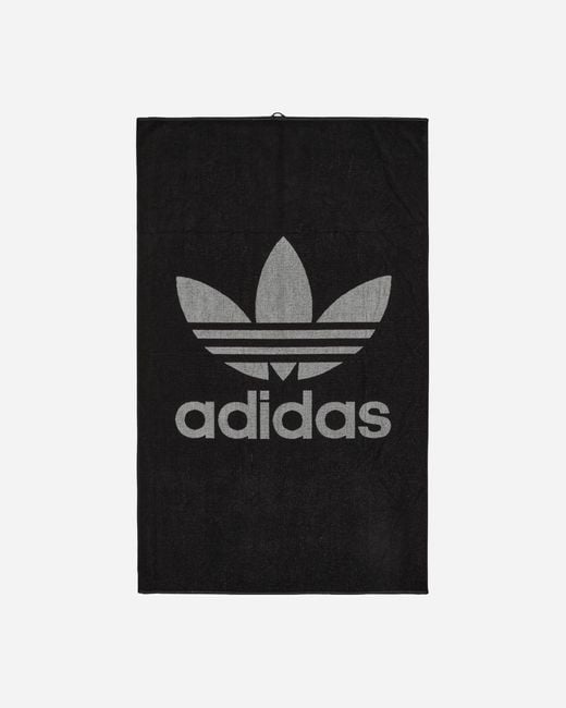 Adidas Black Originals Towel Extra-large for men