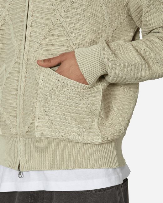 UNAFFECTED Natural Shirt Zip-up Cardigan for men