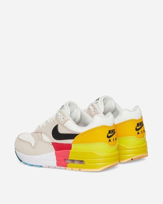 Nike White Wmns Air Max 1 87 Sneakers Sanddrift / / Sail for men