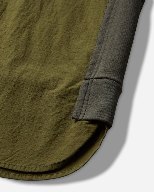 Undercover Green Men S Field Shirt Khaki for men