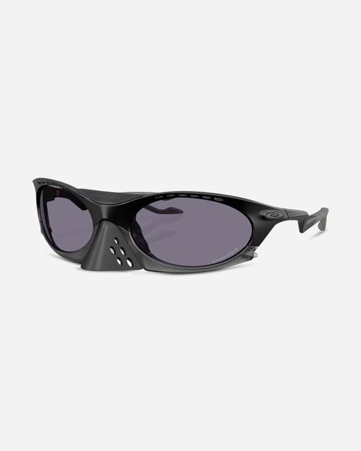 Oakley White Plantaris Sunglasses Prizm Grey / Matte for men