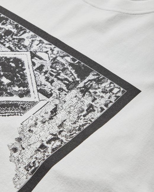 Cav Empt Gray Men S Century Cameo Longsleeve T-shirt for men