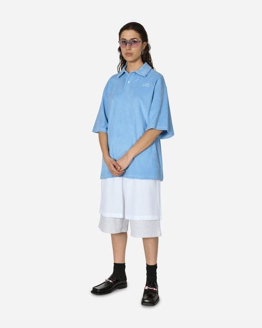 Abra Blue Towel Polo