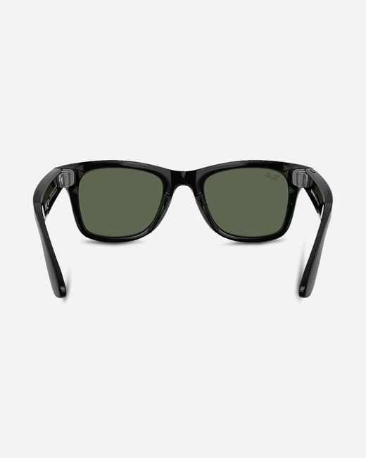 Ray-ban Meta Wayfarer Gen 2 Sunglasses Shiny / G-15 Green for men